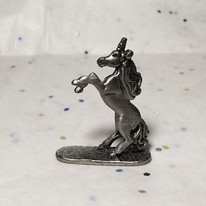 Pewter Unicorn Figurine